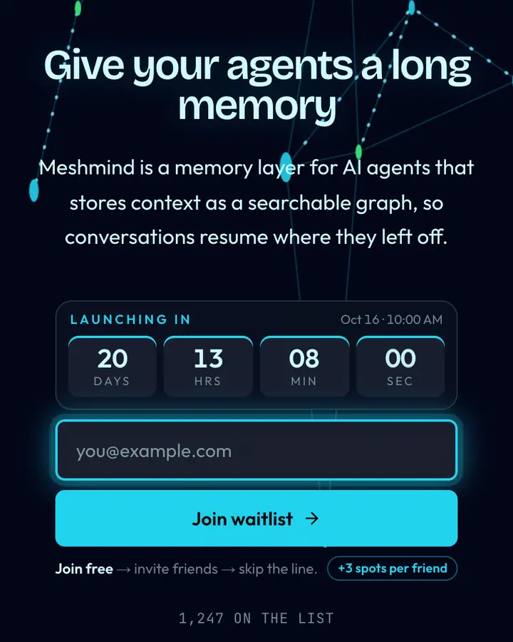 Cybernet — Cyberpunk & Sci-Fi waitlist page template, near-black blue background